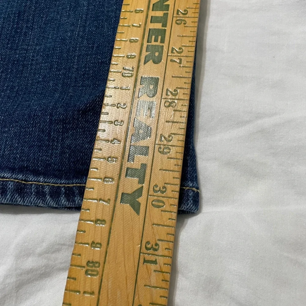 Polo Ralph Lauren Jeans Mens 40x30 Blue Varick Slim Straight Stretch Denim